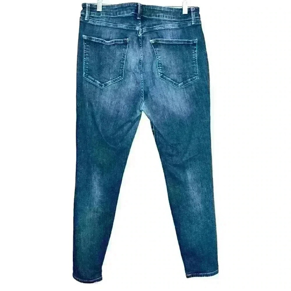 Warp and Weft‎ Size 16 X 29 JFK New York Skinny Wanderer Jeans - Picture 2 of 14